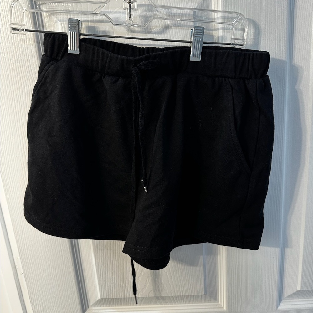 Women's Black Casual Shorts